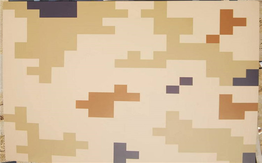 吴忠荒漠迷彩漆喷涂